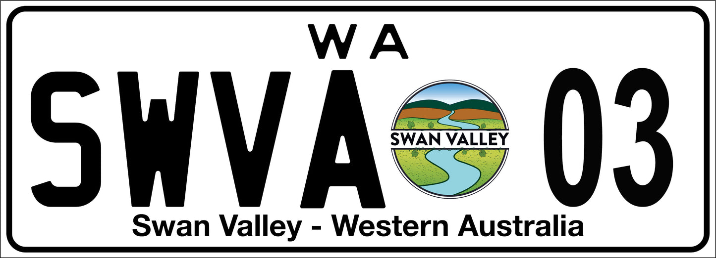 SWVA Number plate 03