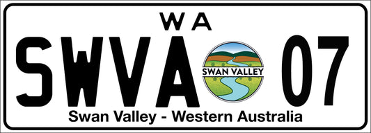 SWVA Number plate 07