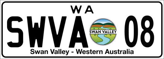 SWVA Number plate 08