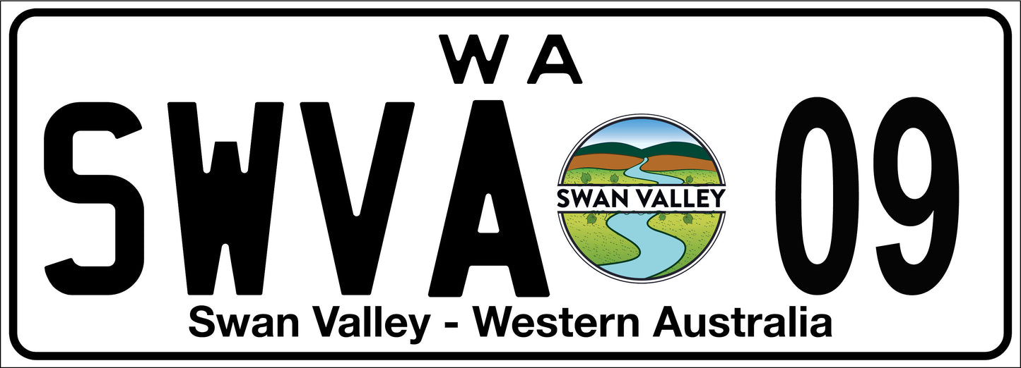 SWVA Number plate 09