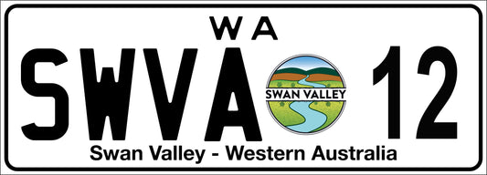 SWVA Number plate 12