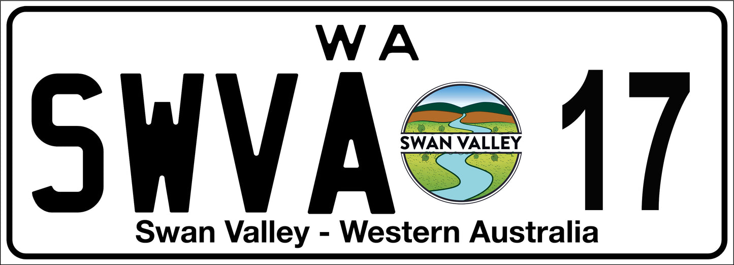 SWVA Number plate 17