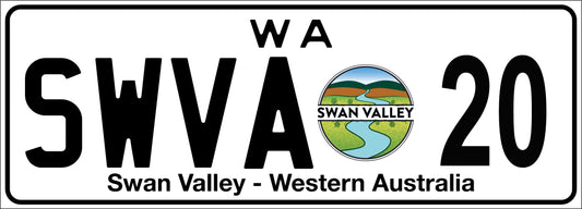 SWVA Number plate 20