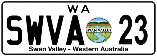 SWVA Number plate 23