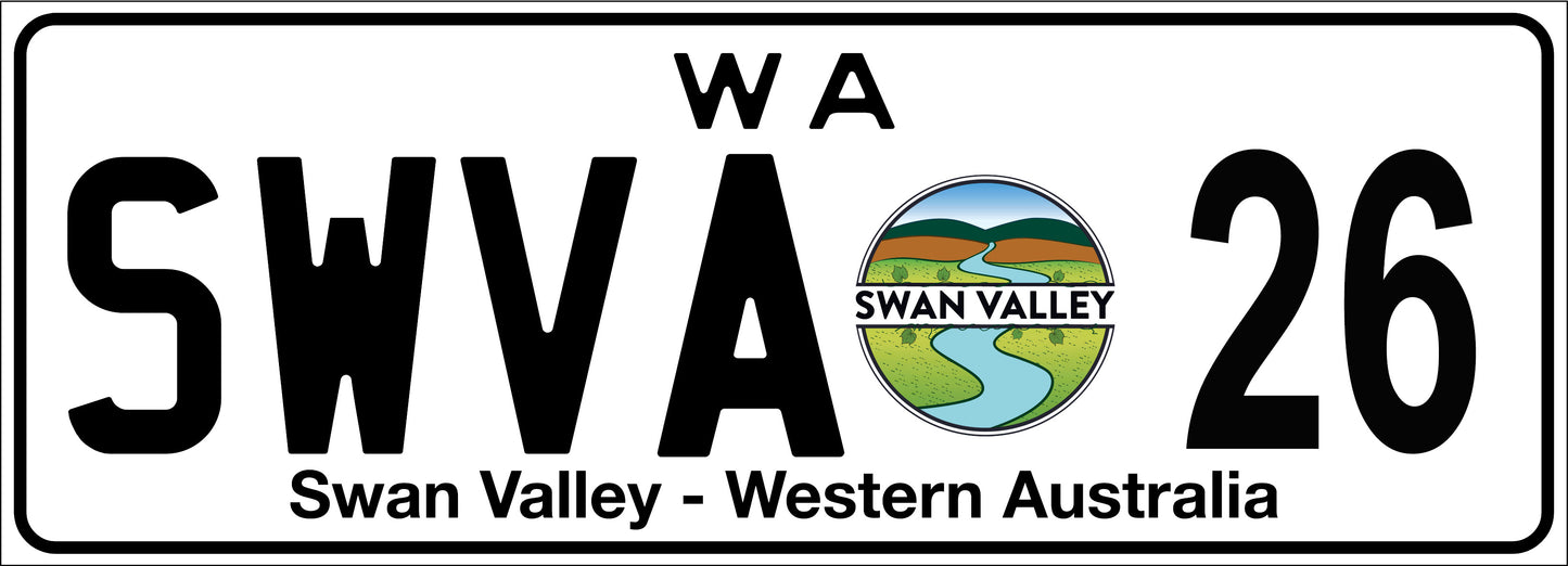 SWVA Number plate 26