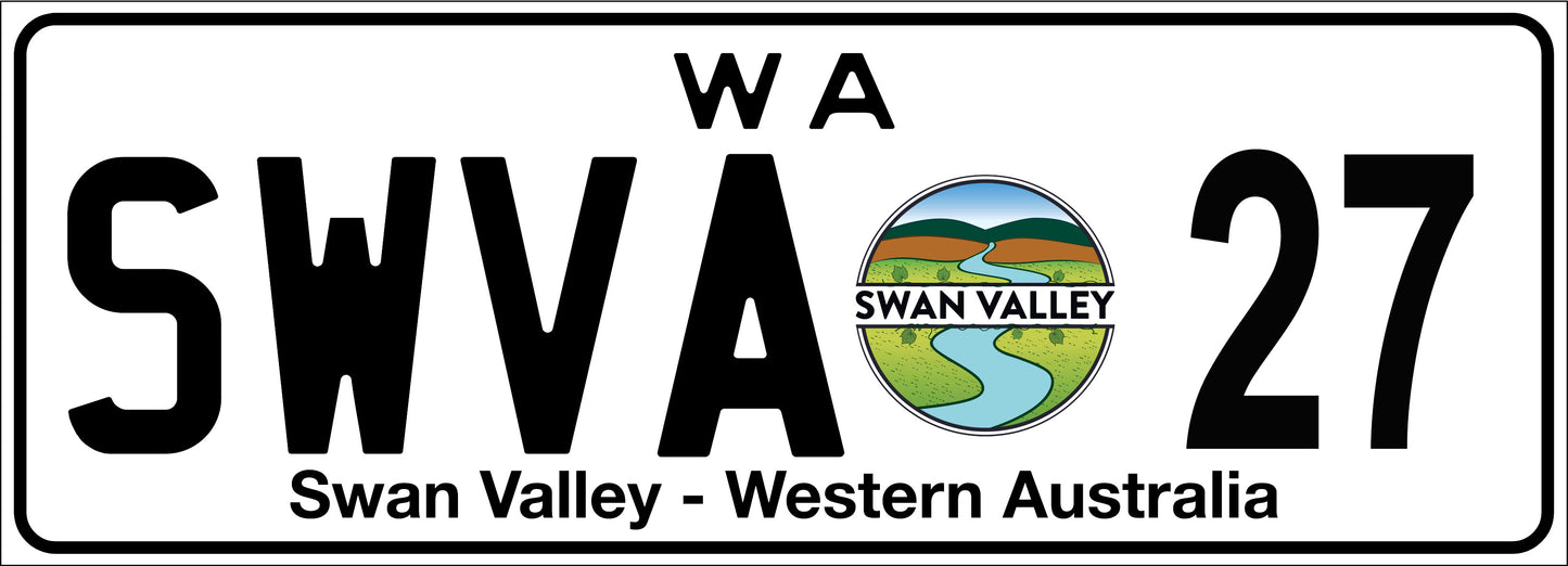 SWVA Number plate 27