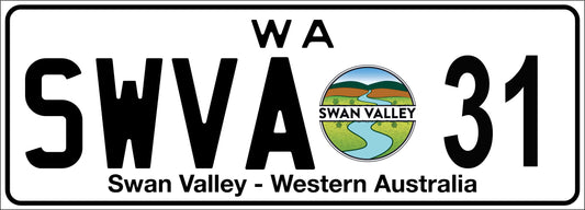 SWVA Number plate 31