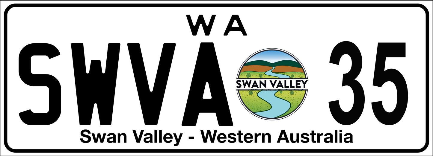 SWVA Number plate 35