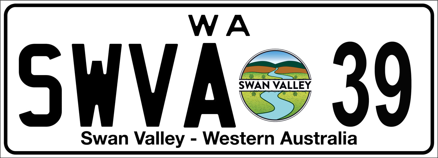 SWVA Number plate 39