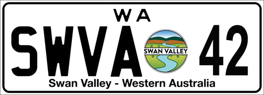 SWVA Number plate 42