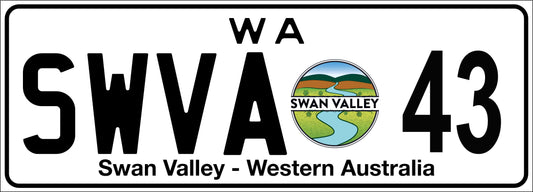 SWVA Number plate 43