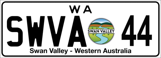 SWVA Number plate 44