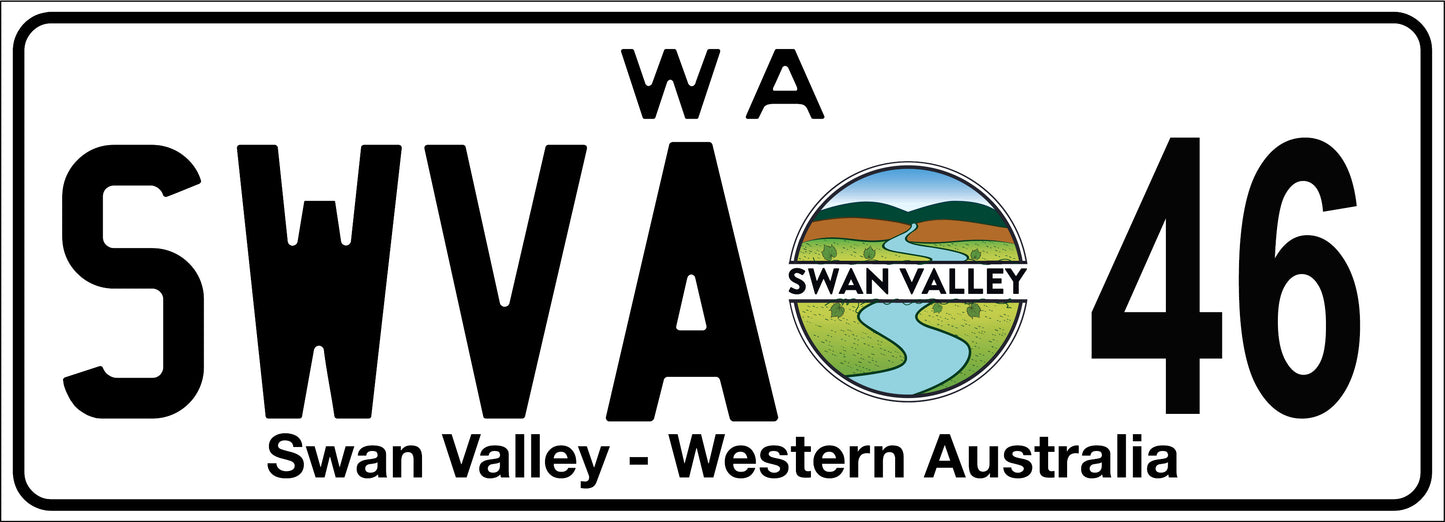 SWVA Number plate 46