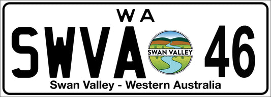 SWVA Number plate 46