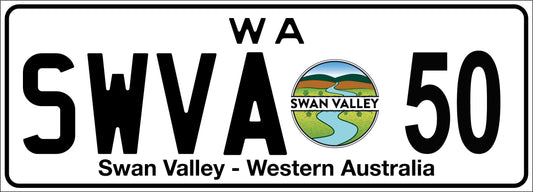 SWVA Number plate 50