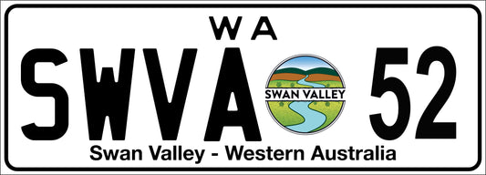 SWVA Number plate 52