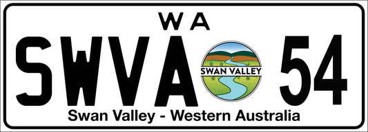 SWVA Number plate 54