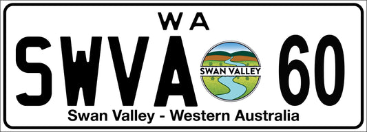 SWVA Number plate 60