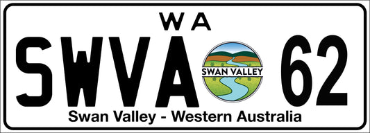 SWVA Number plate 62