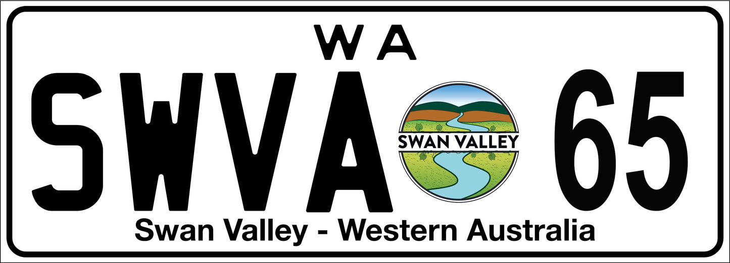 SWVA Number plate 65