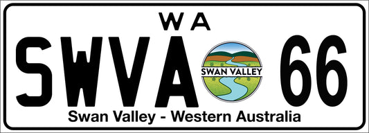 SWVA Number plate 66