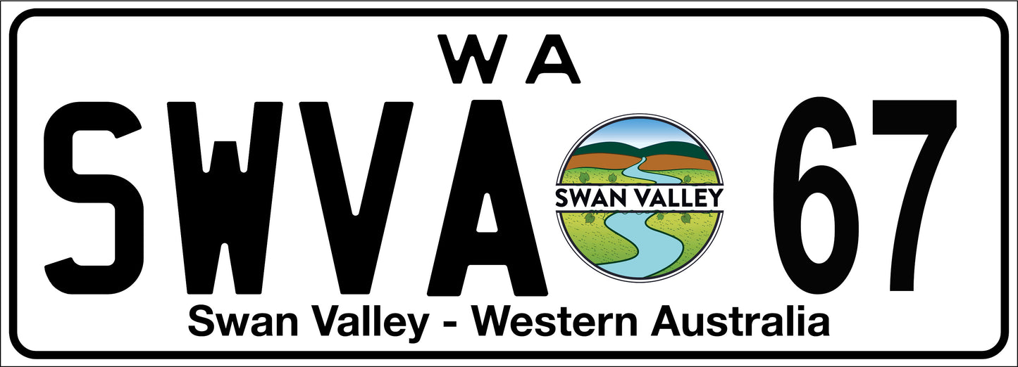 SWVA Number plate 67