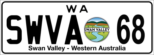 SWVA Number plate 68