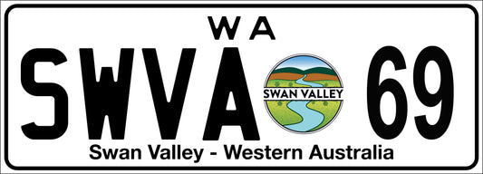 SWVA Number plate 69