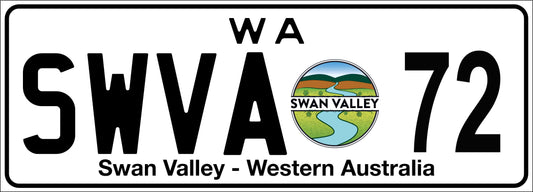 SWVA Number plate 72