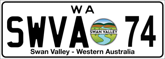 SWVA Number plate 74