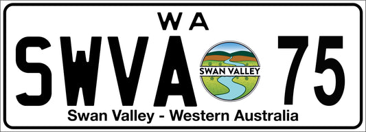 SWVA Number plate 75