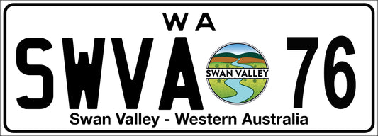 SWVA Number plate 76