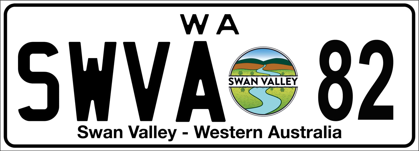 SWVA Number plate 82