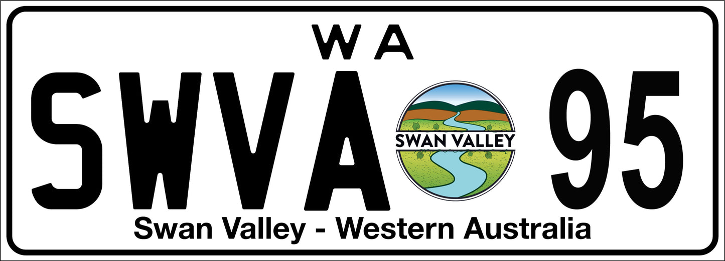 SWVA Number plate 95