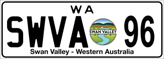 SWVA Number plate 96