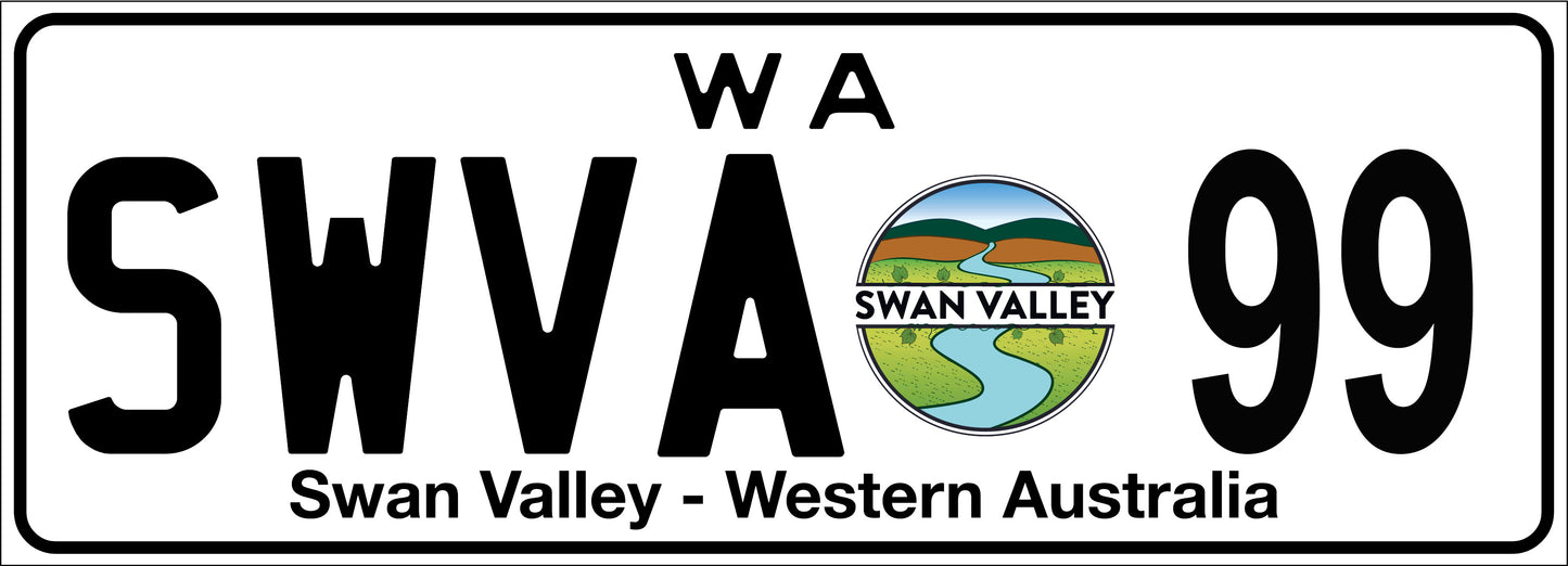 SWVA Number plate 99